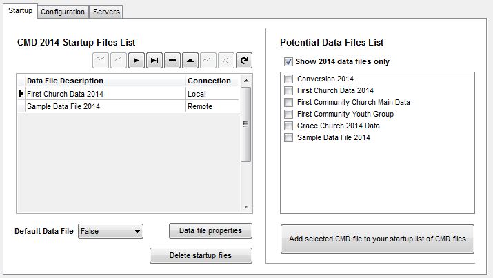 CMD Tools Startup Page